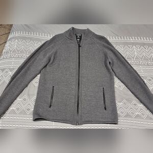 Aether Riley Full Zip Merino Wool Sweater Size Small